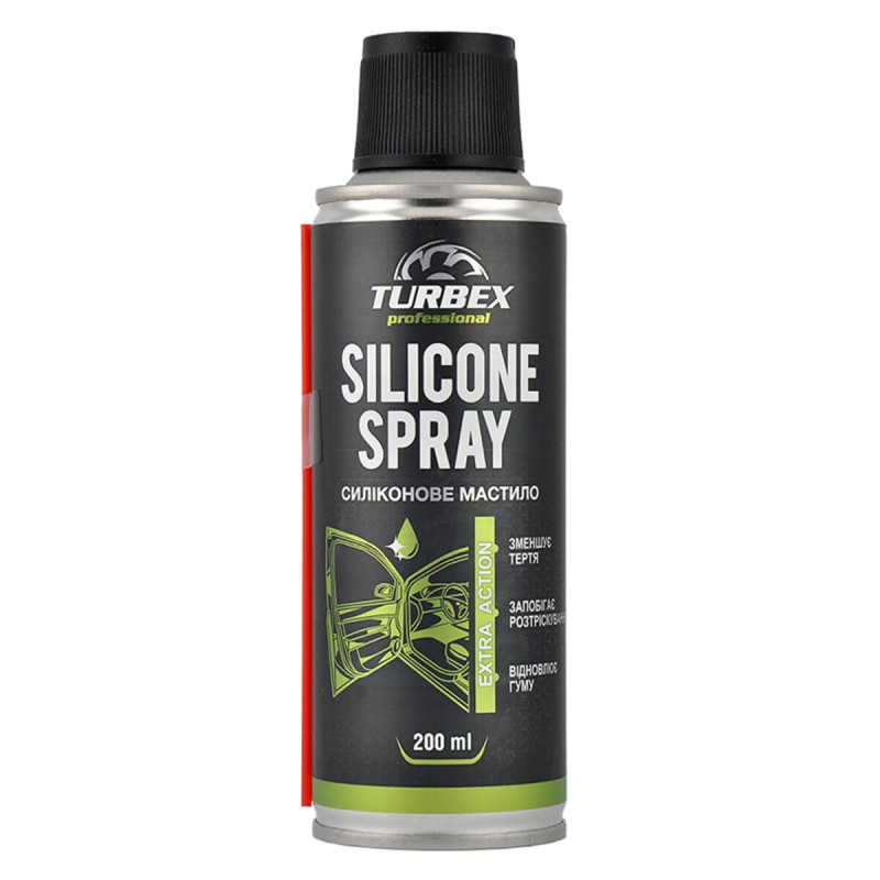 Смазка силиконовая Turbex Silicone Spay, 200мл