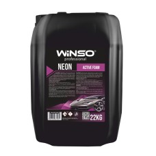 Активная пена Winso Neon Active Foam для бесконтактной мойки (концентрат 1:15-1:8 для пенокомлекта), 22кг