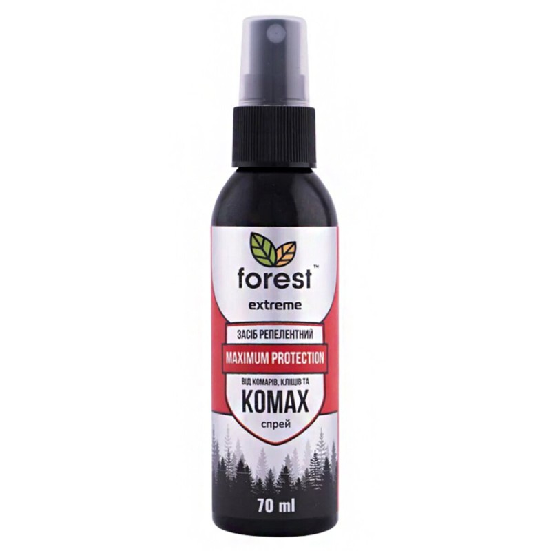 Спрей-репеллент Forest Extreme от комаров и мошки 70мл