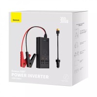 Автомобільний інвертор Baseus igbt power inverter 300W (220V CN/EU ) black