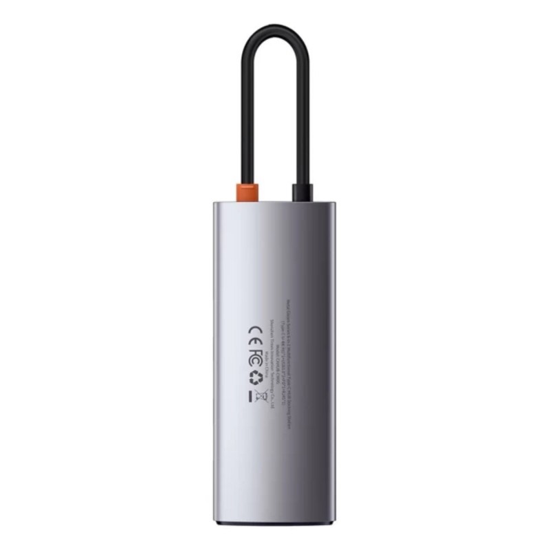 USB-Hub Baseus Metal Gleam Series 5-in-1 Multifunctional (Type-C to HDMI*1+USB3.0*3+PD*1)