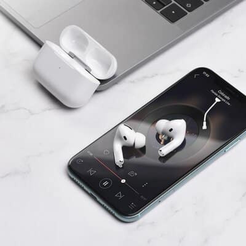 Навушники Hoco EW05 plus active noise cancelling true wireless BT headset white