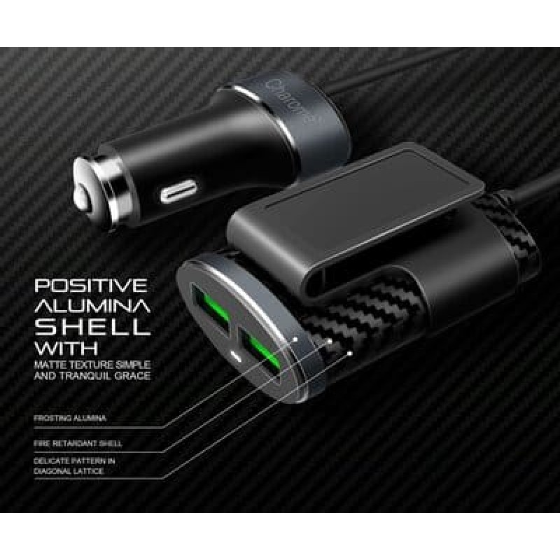 Автомобільний зарядний пристрій CHAROME C7 4-Port