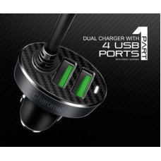 Автомобільний зарядний пристрій CHAROME C7 4-Port