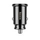 Автомобільний зарядний пристрій Baseus Grain Car Charger 3.1A Black