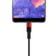 Кабель BOROFONE BX21 USB to Type-C 3A, 1m, nylon, aluminum connectors, Red