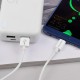 Кабель BOROFONE BX22 USB to Type-C 3A, 1m, PVC, РС connectors, White