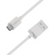 Кабель BOROFONE BX22 USB to Micro 2.4A, 1m, PVC, РС connectors, White