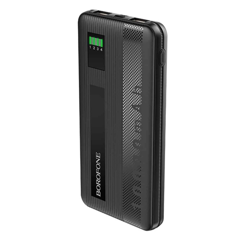 Зовнішній акумулятор BOROFONE BT32 Precious, mobile power bank, 10000mAh 2A Black