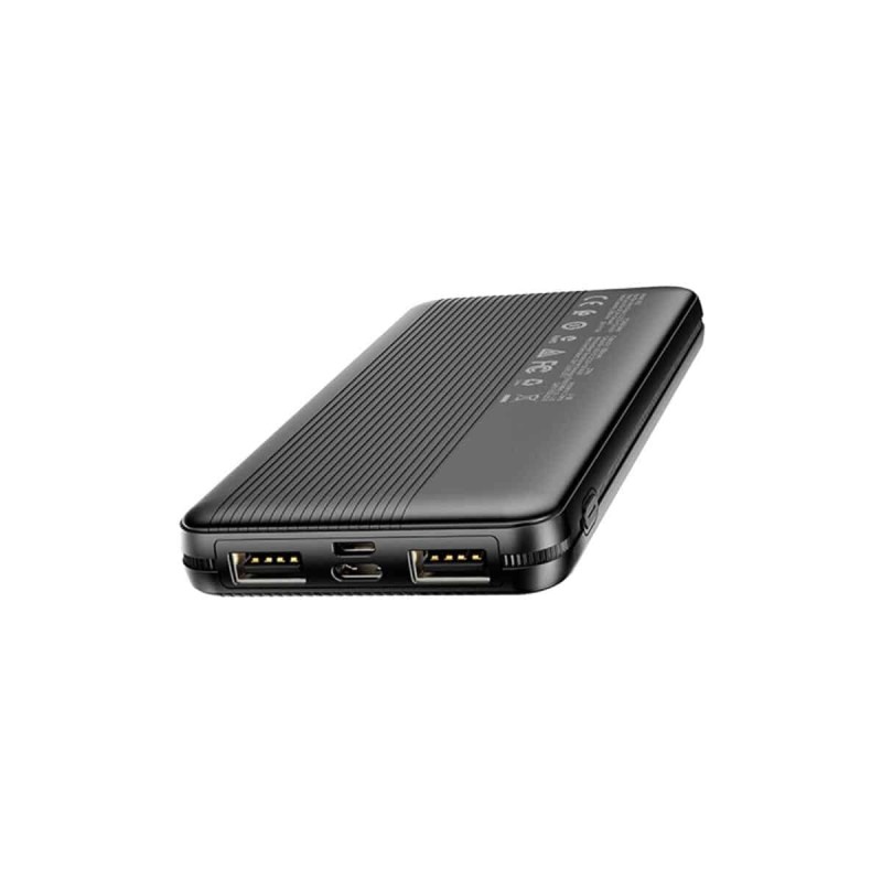 Зовнішній акумулятор BOROFONE BT32 Precious, mobile power bank, 10000mAh 2A Black