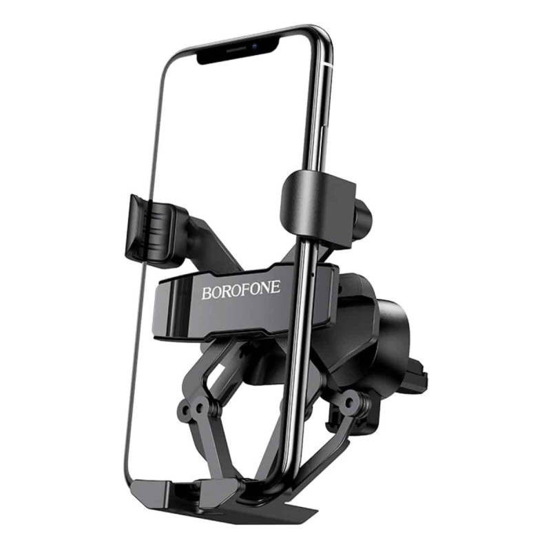 Тримач для мобільного BOROFONE BH32 Gracioso gravity linkage in-car phone holder for air outlet