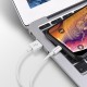 Кабель BOROFONE BX22 USB to iP 2.4A, 1m, PVC, РС connectors, White