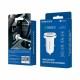 Автомобільний зарядний пристрій BOROFONE BZ12A single port QC3.0  White