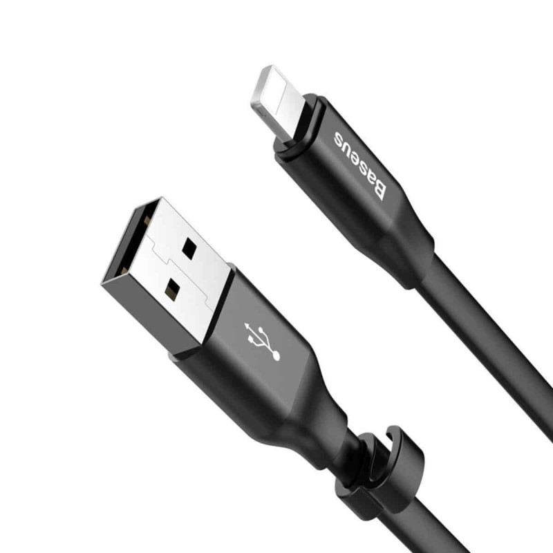 Кабель Baseus Nimble Portable Cable For Apple 23CM Black