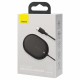 БЗП Baseus Light Magnetic Wireless Charger(suit for IP12 with Type-C cable 1.5m) Black