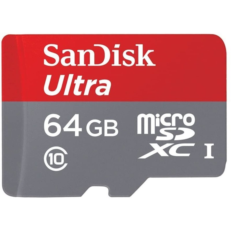 Карта памʼяті microSDXC (UHS-1) SanDisk Ultra 64Gb class 10 A1 (120Mb/s)