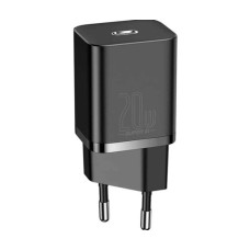 Мережевий зарядний пристрій Baseus Super Si Quick Charger 1C 20W EU Black