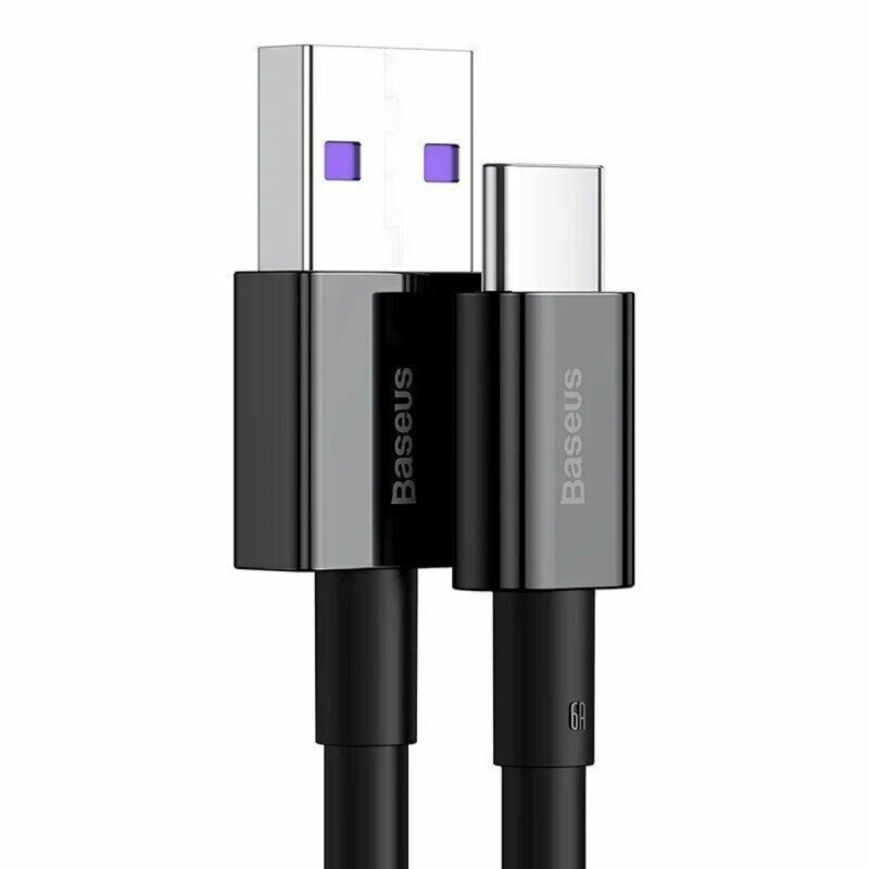 Кабель Baseus Superior Series USB to Type-C 66W 2m Black