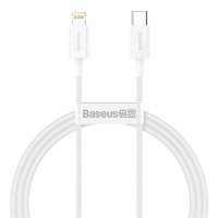 Кабель Baseus Superior Series Type-C to IP PD 20W 1m White