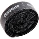 Органайзер для кабелів Baseus Colourful Circle Velcro strap 3m Black