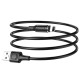 Кабель BOROFONE BX41 Amiable magnetic charging cable for Lightning 2.4A 1m Black