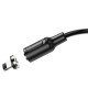 Кабель BOROFONE BX41 Amiable magnetic charging cable for Lightning 2.4A 1m Black