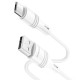 Кабель BOROFONE BX43 USB to Micro 2.4A, 1m, PVC, PVC connectors, White