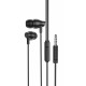 Навушники BOROFONE BM61 Wanderer universal earphones with mic Black