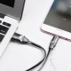 Кабель BOROFONE BU12 USB to Micro, 2.4A, 1.2m, silicone, zinc connectors, light indicator, Black
