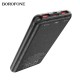 Зовнішній акумулятор BOROFONE BJ13 Sage fully compatible power bank 10000mAh 22.5W Black