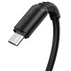 Кабель BOROFONE BX47 USB to Micro 2.4A, 1m, PVC, PVC connectors, Black