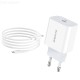 Мережевий зарядний пристрій BOROFONE BA38A Plus Speedy PD20W charger set (Type-C to Lightning) White