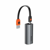 USB-Hub Baseus Steel Cannon Series USB-A & Type-C Bidirectional Gigabit LAN