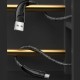 Кабель Usams US-SJ396 U41 Micro Braided Data and Charging Cable 2m Black