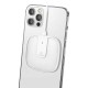 БЗП Usams US-CD153 Ultra-thin Magnetic Fast Wireless Charger With Cable White