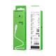 Кабель BOROFONE BX16 USB to iP 2A, 1m, PVC, TPE connectors, White