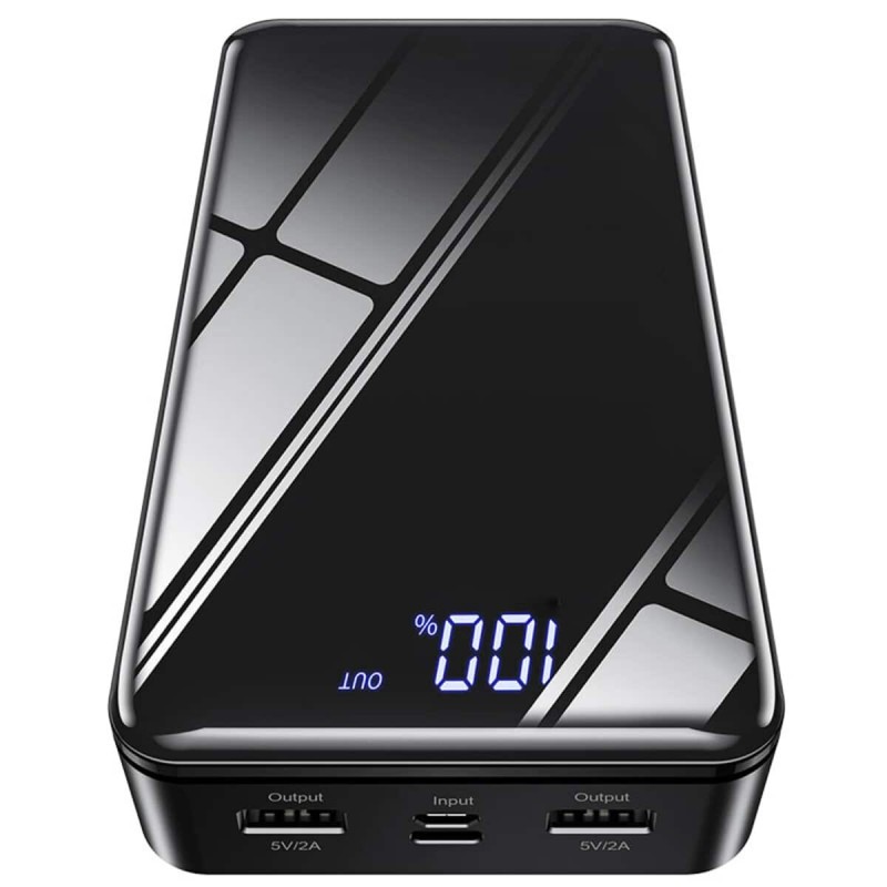Зовнішній акумулятор BOROFONE BJ8 Extreme power bank(30000mAh) Black