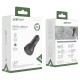 Автомобільний зарядний пристрій ACEFAST B7 metal  45W (USB-A + USB-A) with digital display