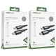 Кабель ACEFAST C1-03 Type-C to Type-C 3A, 1.2m, nylon, aluminum connectors, Black
