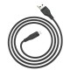Кабель ACEFAST C3-02 USB to iP 2.4A, 1.2m, TPE, TPE connectors, Black