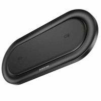Бездротовий зарядний пристрій BOROFONE BQ7 Prominent dual 10W wireless fast charger Black