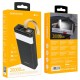 Зовнішній акумулятор BOROFONE BJ18 Coolmy digital display power bank 20000mAh Black