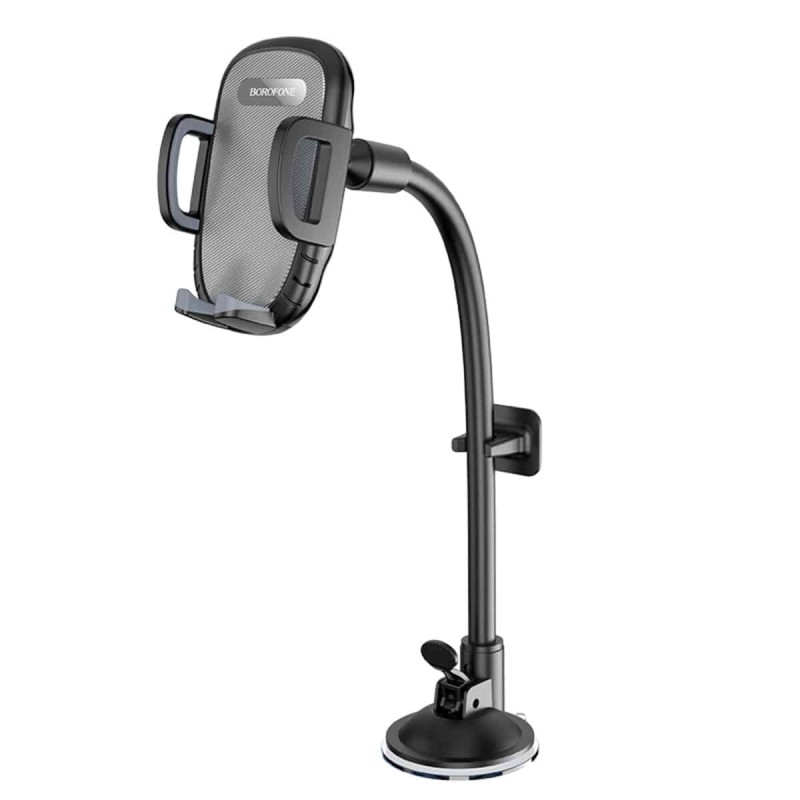 Тримач для мобільного BOROFONE BH54 Racer windshield car holder Black