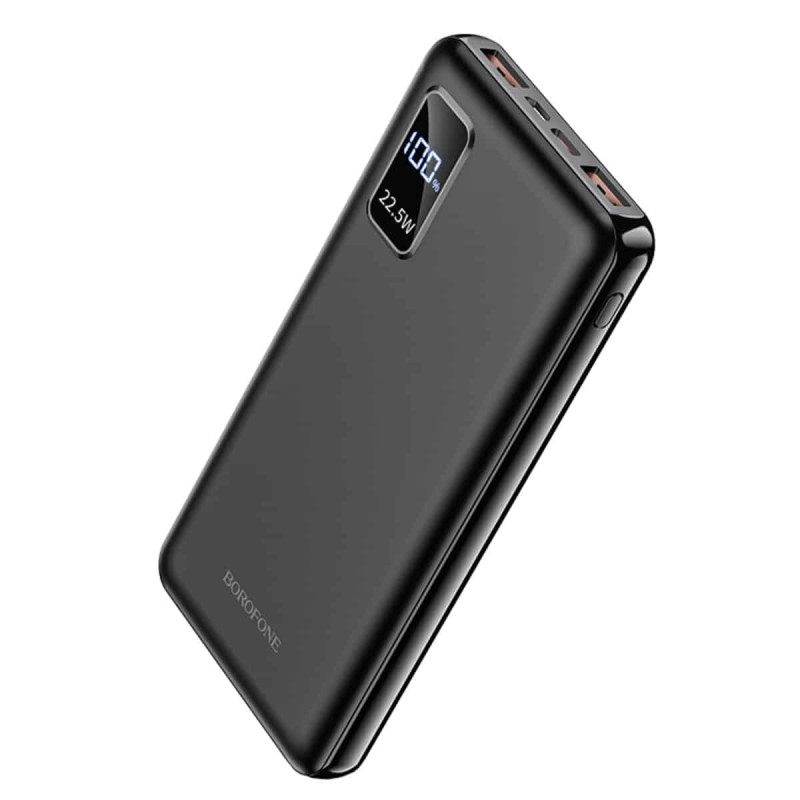 Зовнішній акумулятор BOROFONE BJ15 Wiseacre 22.5W fully compatible power bank 10000mAh Black