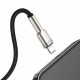 Кабель Baseus Cafule Series Metal Data Cable Type-C to iP PD 20W 1m Black