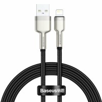 Кабель Baseus Cafule Series Metal Data Cable Type-C to iP PD 20W 1m Black