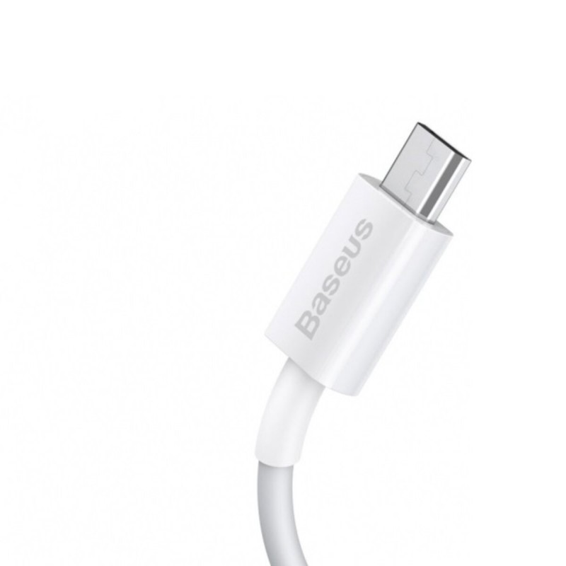 Кабель Baseus Superior Series Fast Charging Data Cable USB to Micro 2A 2m White