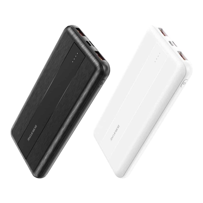Зовнішній акумулятор BOROFONE BJ13 Sage fully compatible power bank 10000mAh 22.5W White