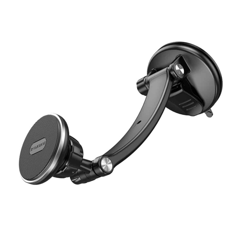 Тримач для мобільного BOROFONE BH65 Graceful dual-axis center console magnetic car hold Black Silver