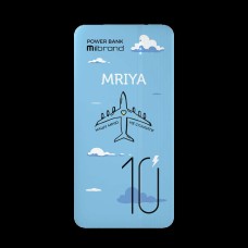 Зовнішній акумулятор Mibrand Mriya 10000mAh 20W Blue